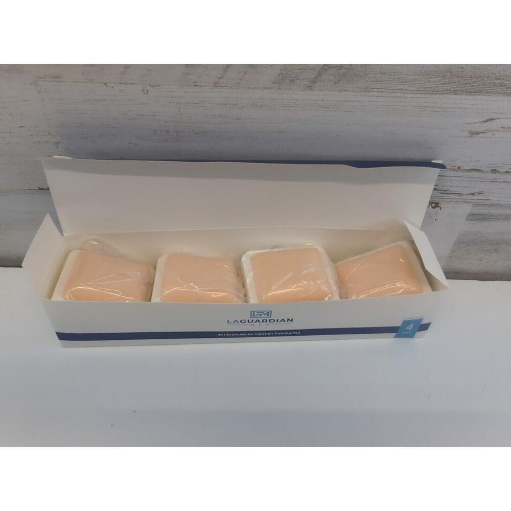 4 Pack La Guardian Plastic Intramuscular Injection Pad Nurse & Medical Training - Picture 2 of 8